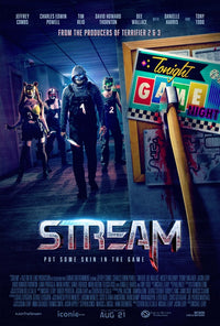 Stream Movie Poster featuring captivating visuals for home decor.