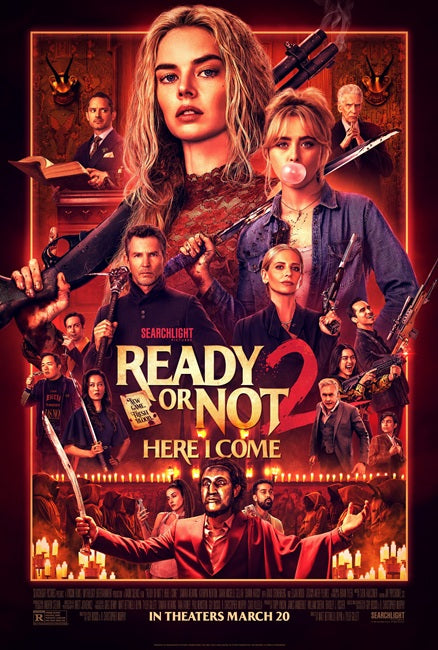 Ready or Not Movie Poster Print - Thrilling artwork for any space.