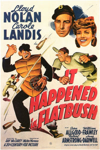 It Happened in Flatbush Movie Poster Print
