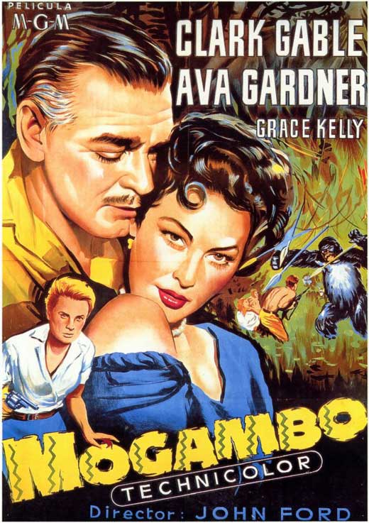 Mogambo Movie Poster Print showcasing classic film art