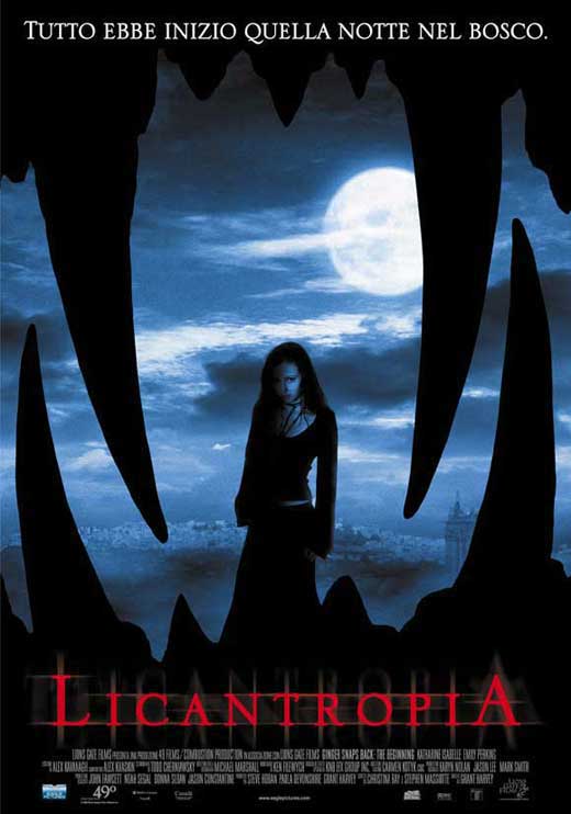 Ginger Snaps Back: The Beginning movie poster featuring horror film artwork.