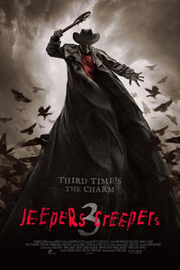 Jeepers Creepers 3 Movie Poster Print featuring horror imagery