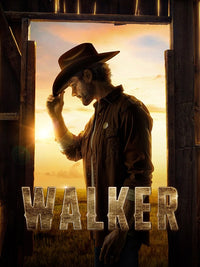 Walker Movie Poster Print showcasing vibrant colors and cinematic design.