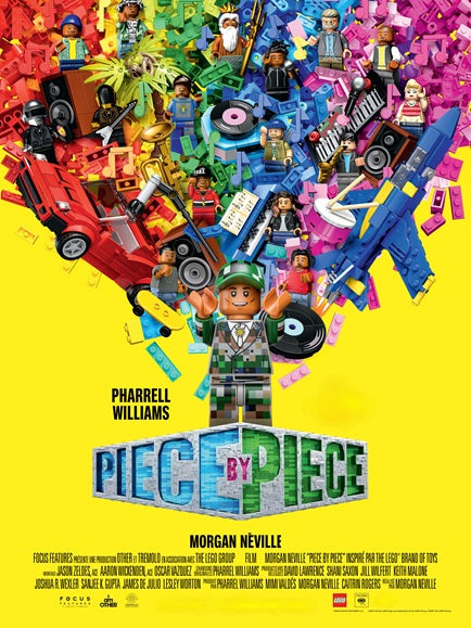 Piece by Piece Movie Poster Print showcasing vibrant artwork.