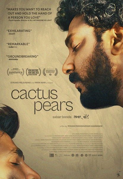 Cactus Pears Movie Poster Print featuring vibrant colors and cinematic design.