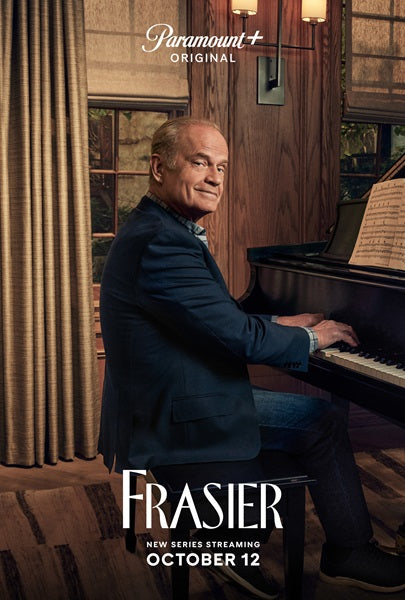 Frasier Movie Poster Print featuring Dr. Frasier Crane.