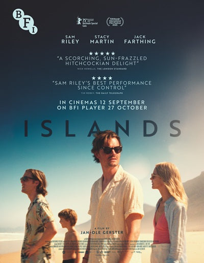 Islands Movie Poster Print featuring captivating visuals