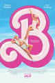 Barbie Movie Poster Print featuring colorful character art.