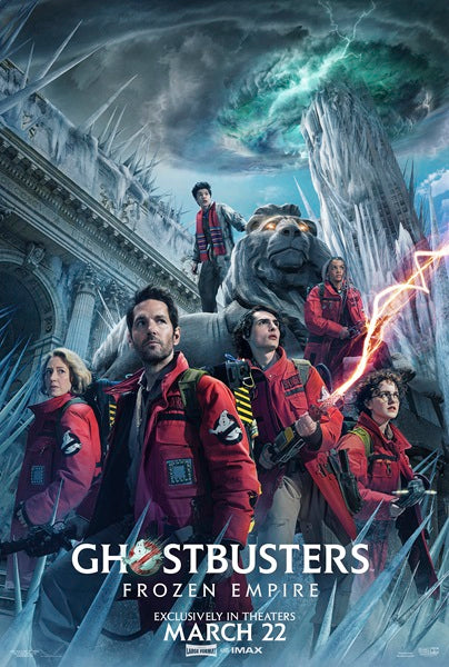 Ghostbusters Frozen Empire Movie Poster Print 11x17