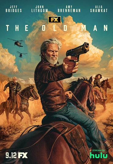 The Old Man Movie Poster Print showcasing dramatic imagery.