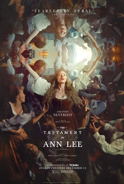 The Testament of Ann Lee Movie Poster Print showcasing cinematic art.