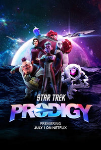 Star Trek Prodigy Movie Poster Print showcasing dynamic characters and visuals.