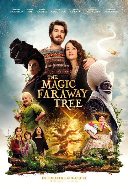 The Magic Faraway Tree Movie Poster Print featuring whimsical forest art