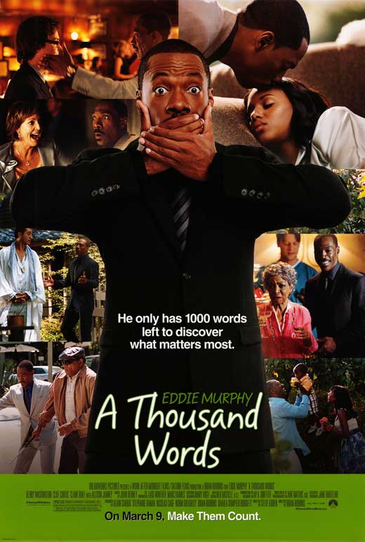 A Thousand Words Movie Poster – 27 x 40 print for home decor