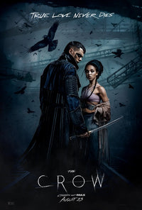 The Crow Movie Poster Print featuring dark and captivating imagery.