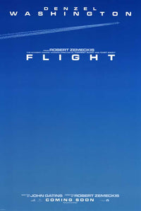 Flight Movie Poster showcasing dramatic air travel adventure