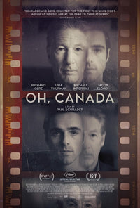 Oh, Canada Movie Poster Print showcasing vibrant artwork.