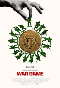 War Game Movie Poster Print featuring strategic warfare visuals.