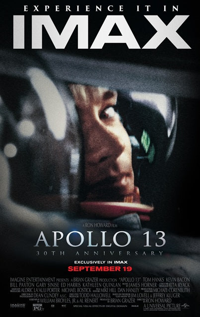 Apollo 13 Movie Poster Print featuring the iconic space mission.