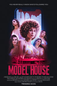 Model House Movie Poster Print showcasing vibrant colors and intricate details.