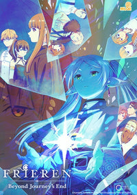 Frieren Beyond Journey's End Movie Poster Print showcasing fantasy art.