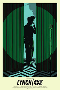 Lynch/Oz Movie Poster Print showcasing a unique cinematic blend.