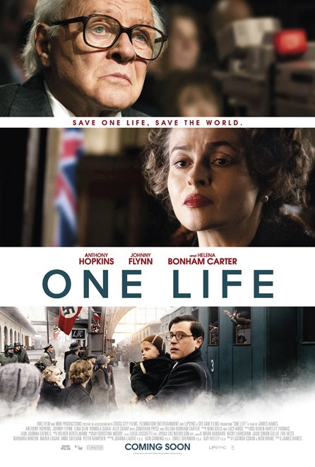 One Life Movie Poster Print showcasing vibrant colors and film themes.