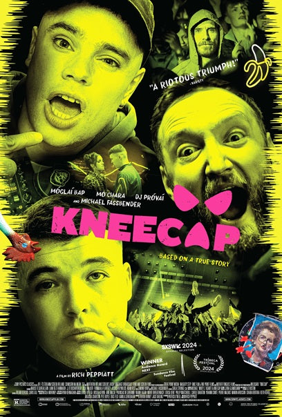 Kneecap Movie Poster showcasing cinematic art.