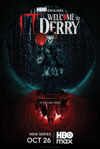 IT: Welcome to Derry Movie Poster Print, horror film art.