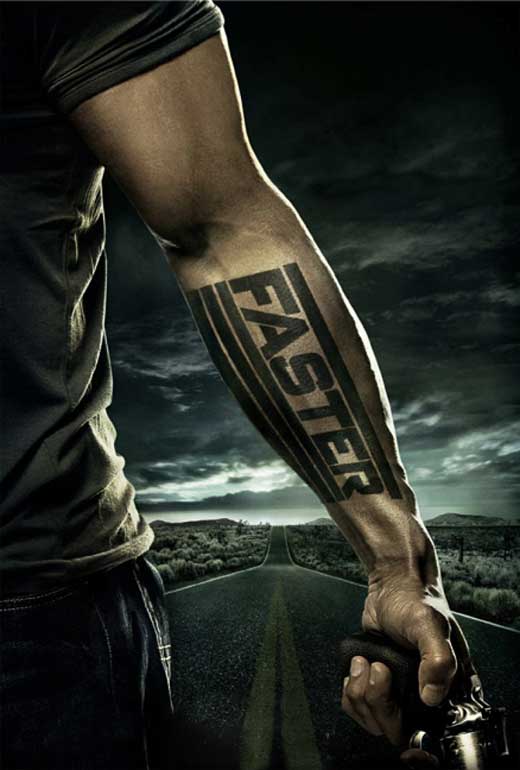 Faster Movie Poster Print - 27 x 40 inches
