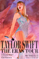 Taylor Swift The Eras Tour Movie Poster featuring vibrant colors and design.