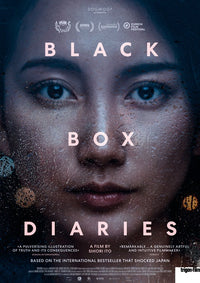 Black Box Diaries Movie Poster showcasing vibrant imagery and cinematic design.