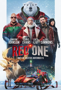 Red One Movie Poster featuring vibrant artwork.