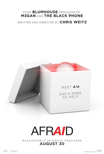 AfrAID Movie Poster Print showcasing impactful artwork.
