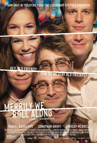 Merrily We Roll Along Movie Poster Print showcasing classic cinema art