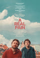A Real Pain Movie Poster Print showcasing cinematic art.