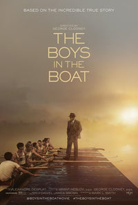 The Boys in the Boat Movie Poster Print showcasing inspirational sports story