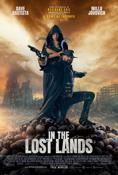 'In the Lost Lands' Movie Poster Print showcasing adventure and fantasy.
