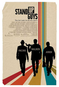 Stand Up Guys Movie Poster Print featuring vibrant imagery