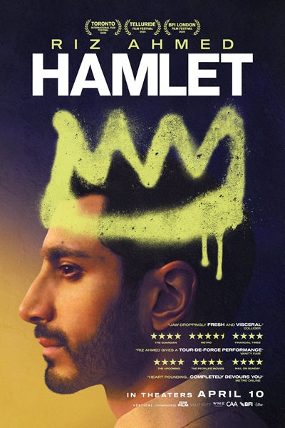 Hamlet Movie Poster Print showcasing classic film art