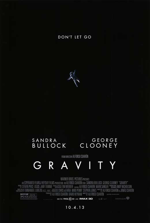 Gravity Movie Poster capturing the essence of space and adventure