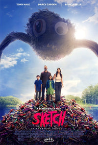 Sketch Movie Poster Art Print showcasing creativity and imagination