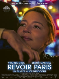 Revoir Paris Movie Poster Print showcasing Parisian beauty.
