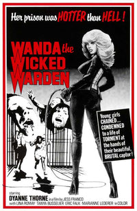 Ilsa, The Wicked Warden Movie Poster showcasing dramatic visuals.