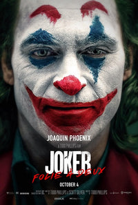 Joker Folie a Deux Movie Poster Print featuring iconic character design.