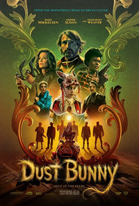 Dust Bunny Movie Poster Print showcasing whimsical cinema art.