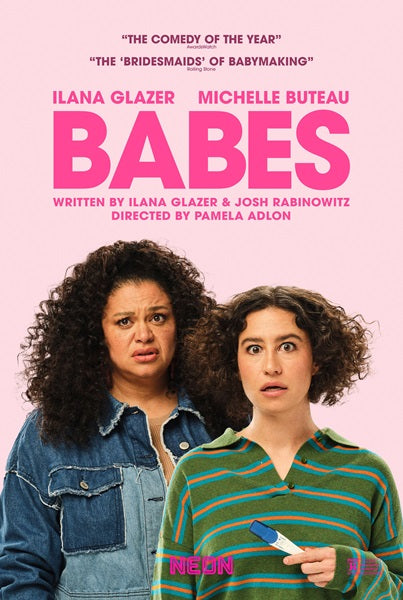 Babes Movie Poster Print showcasing vibrant colors and youthful design.