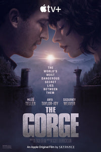 The Gorge Movie Poster Print showcasing a stunning landscape.