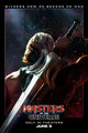 Masters of the Universe Movie Poster Print showcasing iconic characters.