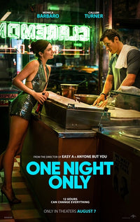 One Night Only Movie Poster Print showcasing cinematic excitement.